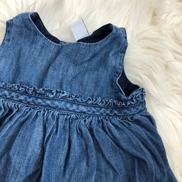 BabyGap chambray dress size 3-6 months✨ - Picture 2 of 4